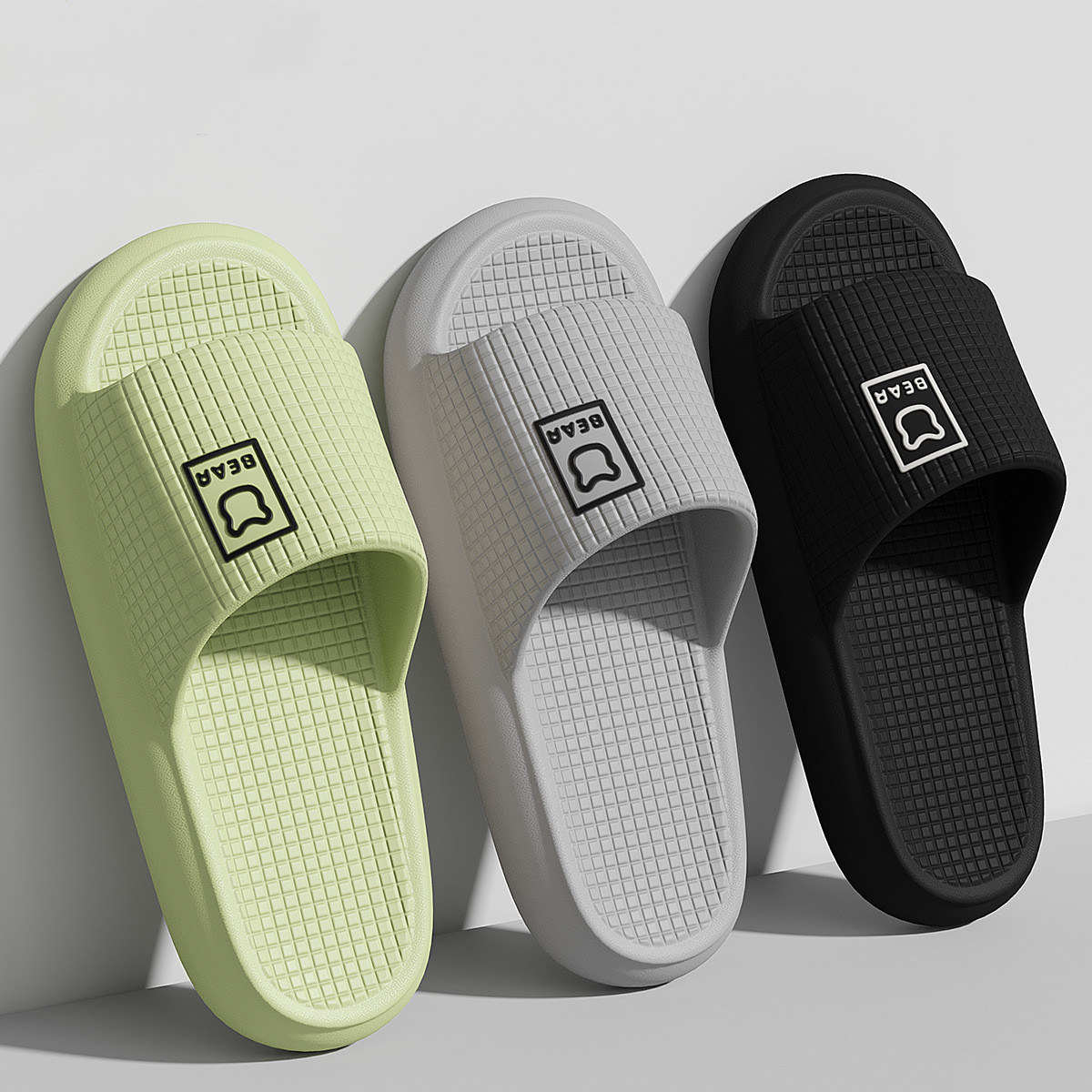 Women Shoes Size To Men - Women Summer Slippers Shower Shoes Couples