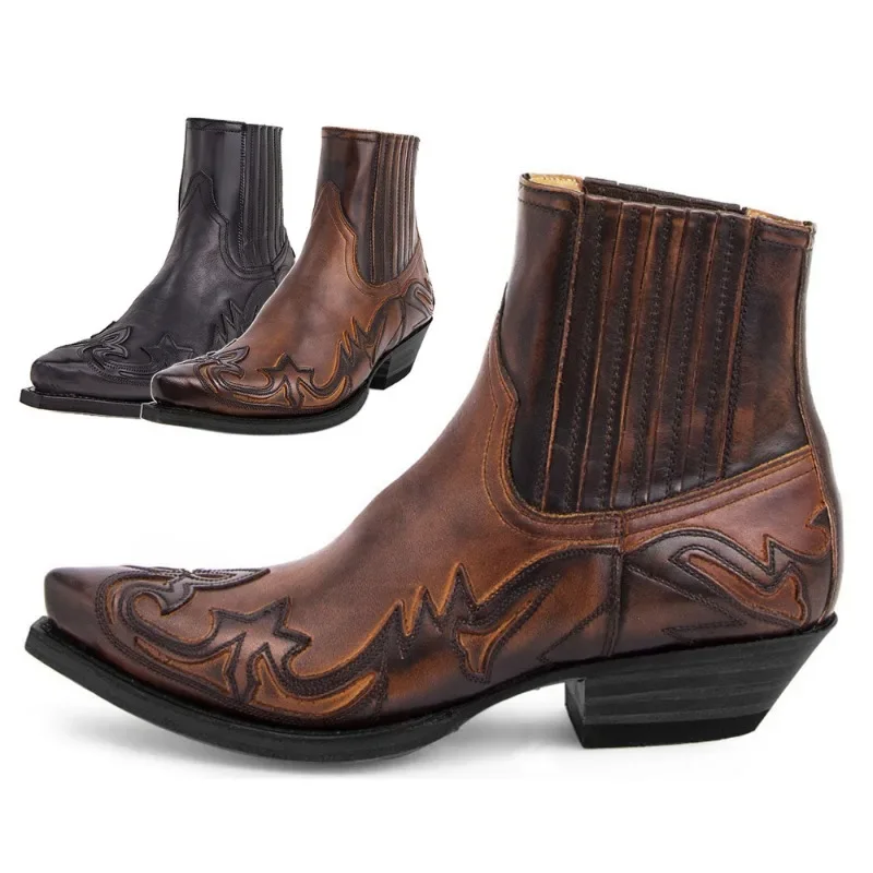 Women'S Shoes Chelsea - New Men's Boot Handmade Wedge Ankle