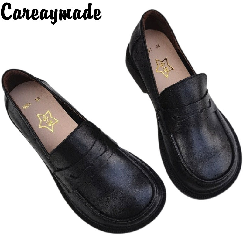 Women Shoes Size To Men - Careaymade-Women's Casual Shoes Slip on Oxford
