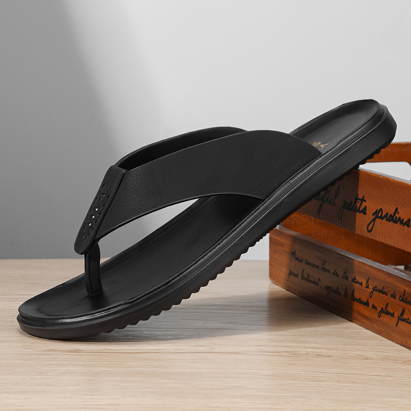 Thong Flat Sandal - Simple Design Male Summer Slippers Non-slip