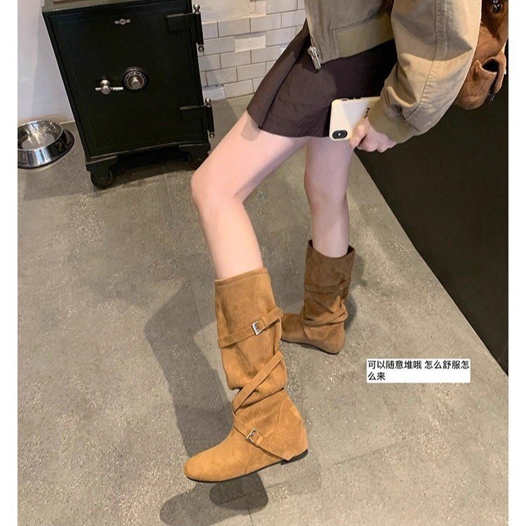 Sock Boot Women - Knight boots women 2026 new British