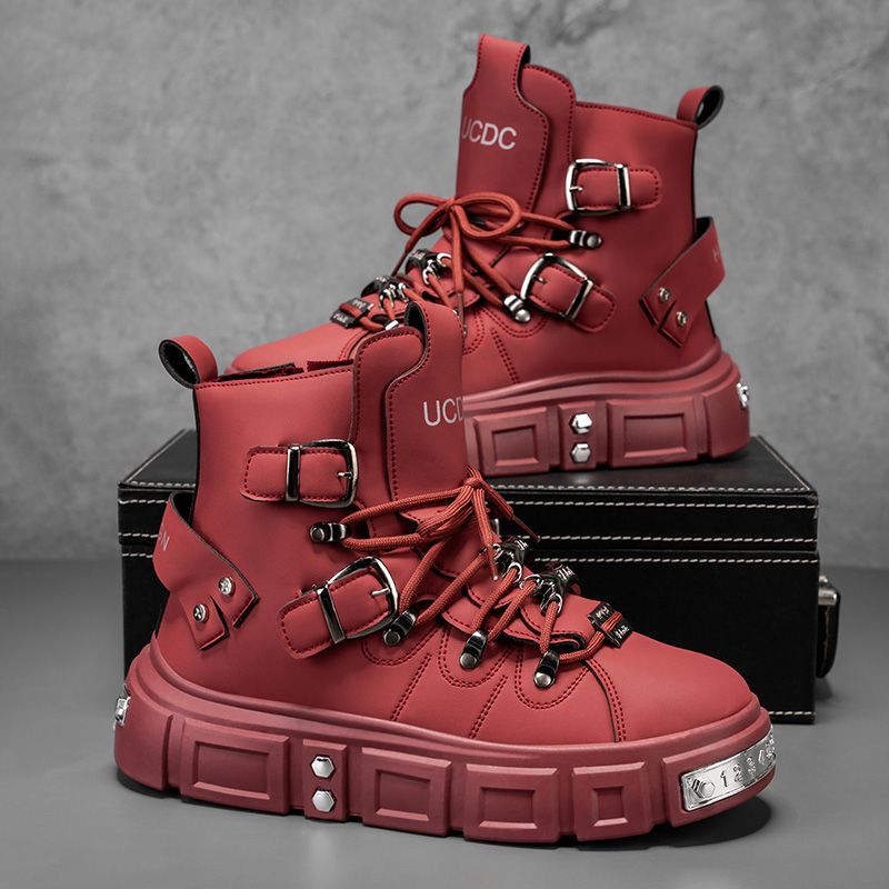 Suede Ankle Boot - Original Brand Boots for Man Punk