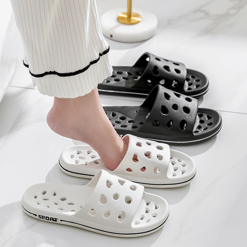 Women Shoes Size To Men - House Slipper Woman Cloud Hollow out
