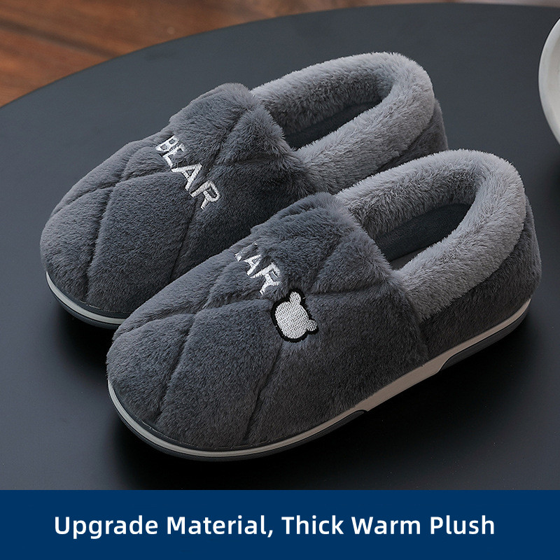 Fluffy Fur Slipper - Big Size 48 49 Men Home
