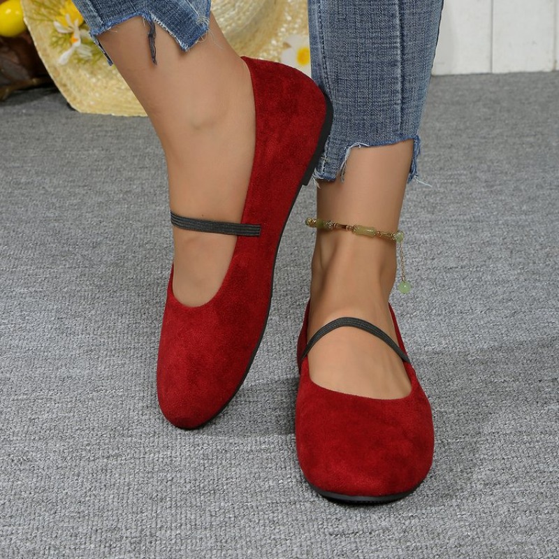 Women'S Shoes Round Toe - ballet flats women round toe elastic