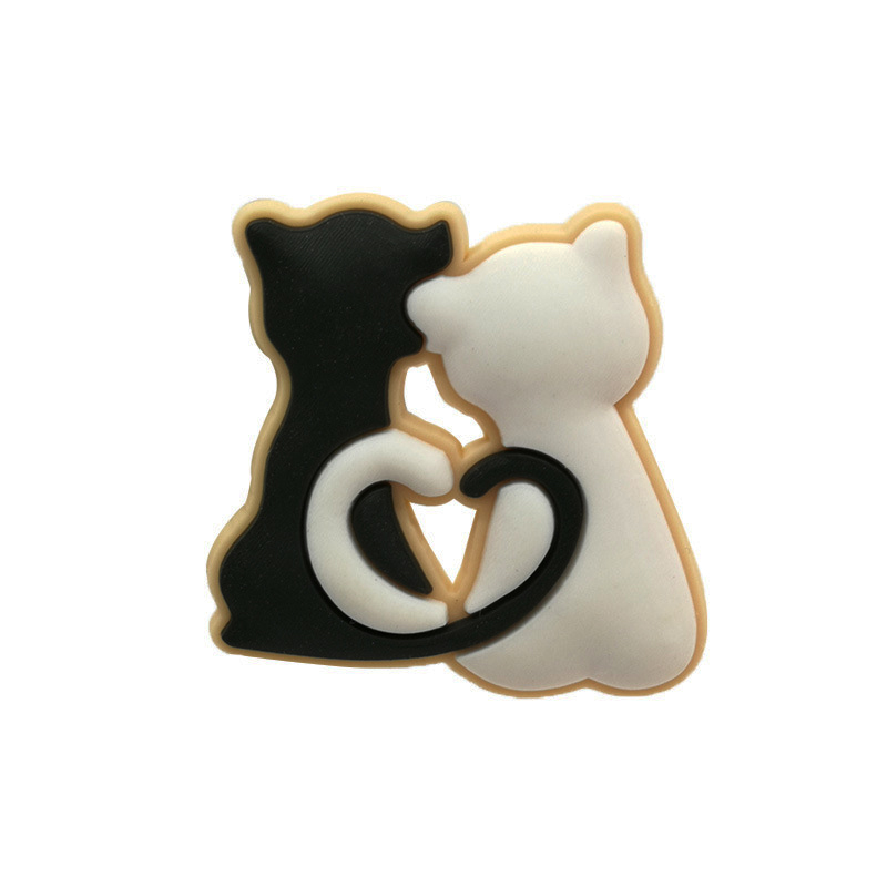 Cute Cats Shoe Charms Pin for  - Croc Style Clog 评论和价格