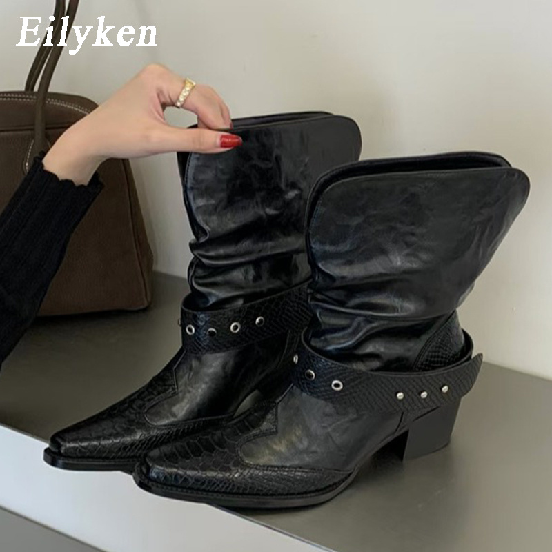 Eilyken Design Style Splicing  - Women'S Shoes Chelsea 评论和价格