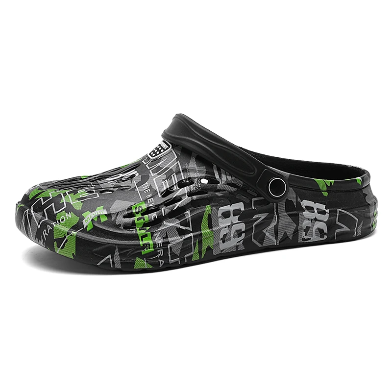 Plus Size New Men's Slippers S - Croc Style Clog 评论和价格