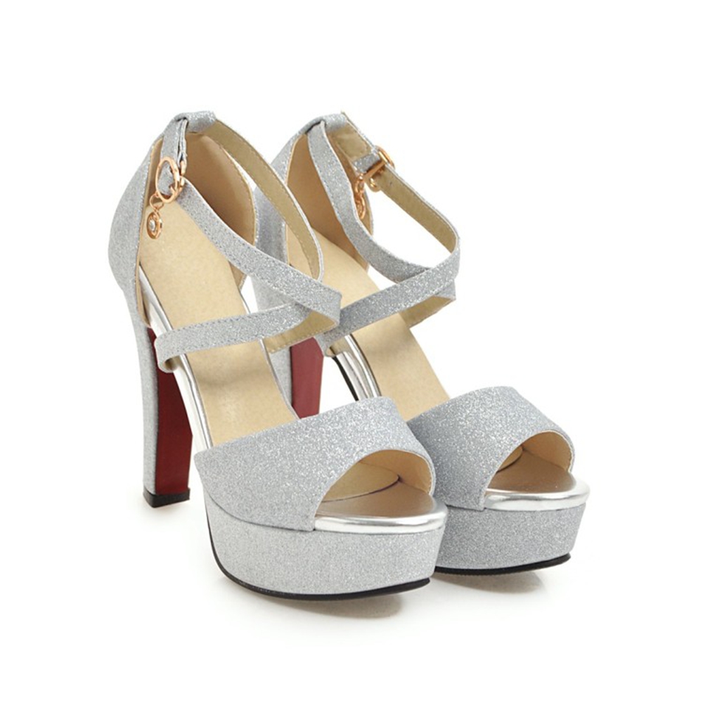 High Heels Women Summer Coarse - Women'S Shoes For Work 评论和价格