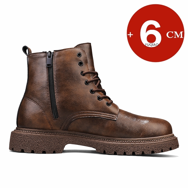 6cm Invisible Height Increasin - Suede Ankle Boot 评论和价格