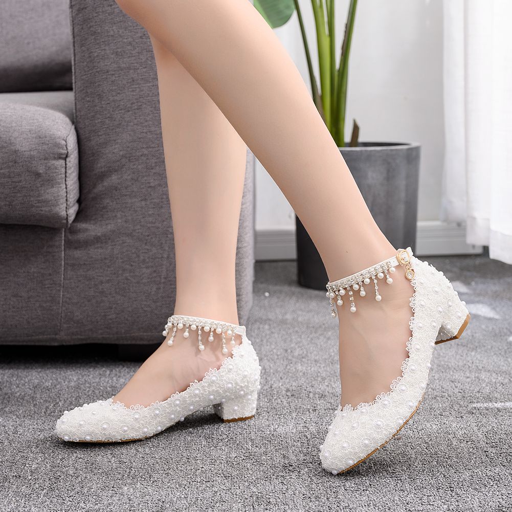 Women's Closed Toe Low Chunky  - Women'S Shoes Round Toe 评论和价格