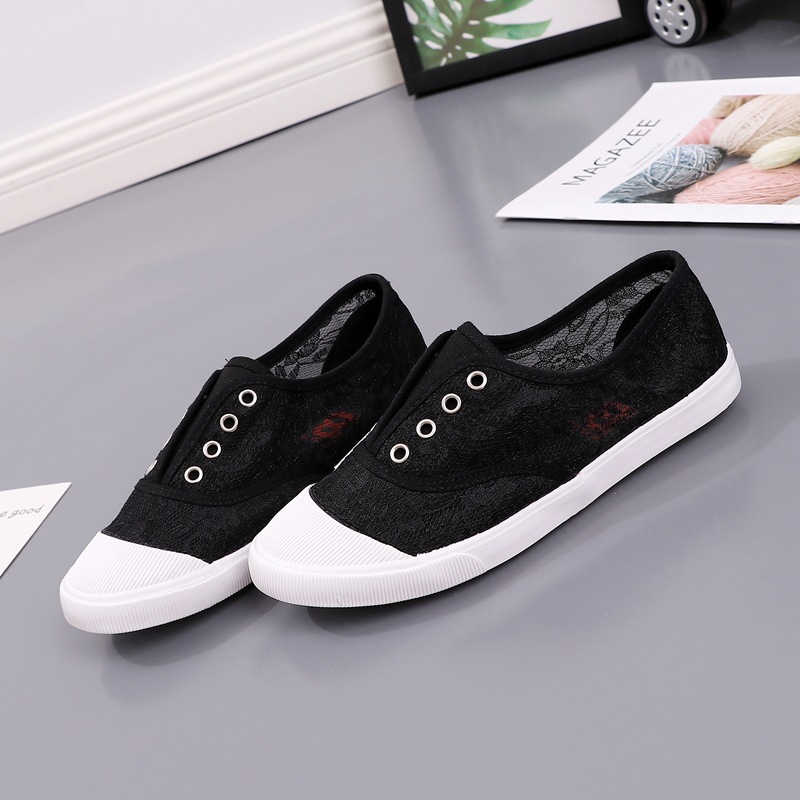 Fashion Lace White Canvas Shoe - Women'S Shoes Com 评论和价格