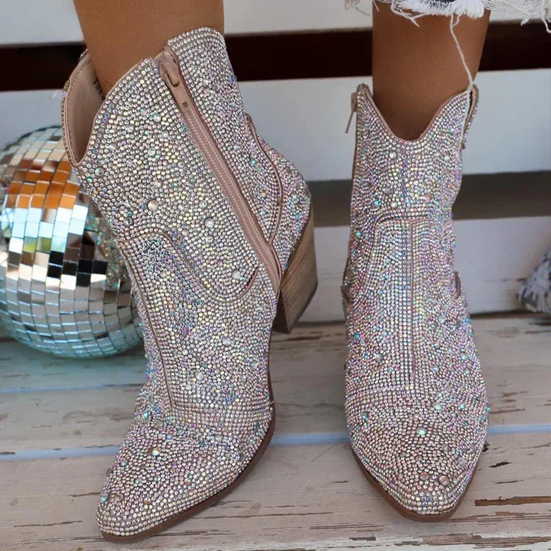 Western Cowboy Boots Fashion W - Women'S Shoes Chelsea 评论和价格