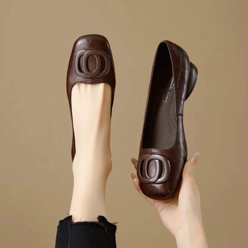 French Style Women Shoes Pumps - Women'S Shoes Round Toe 评论和价格