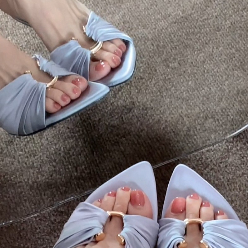 Summer New Fashion Open-Toe Fl - Thong Flat Sandal 评论和价格