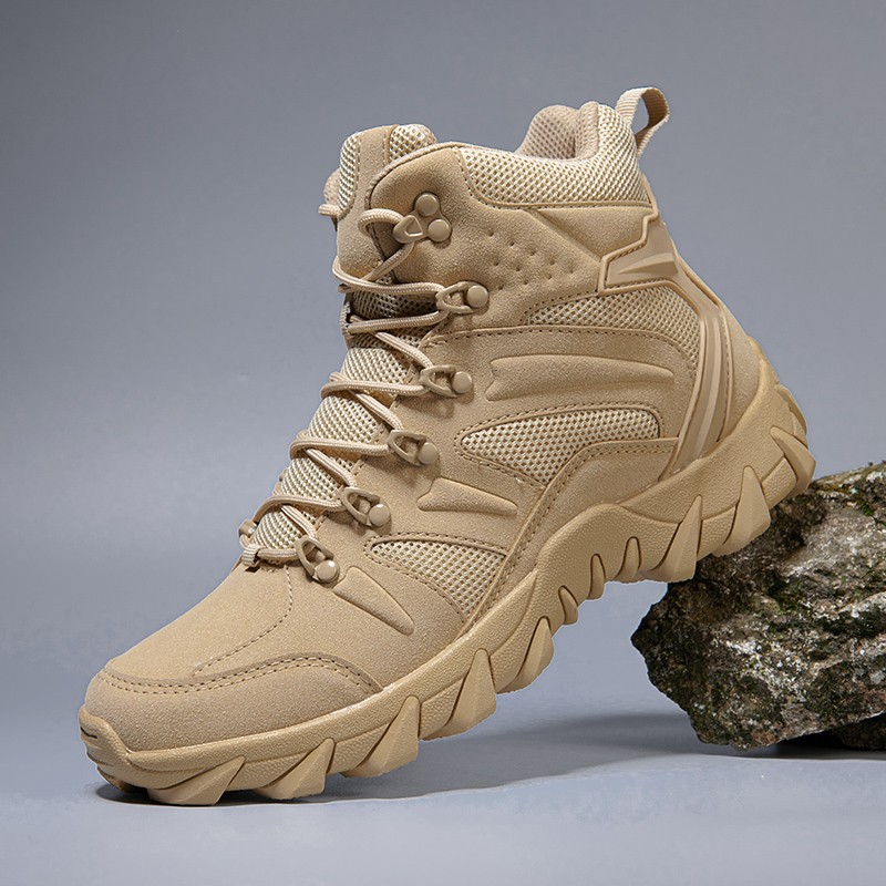 Men Tactical Boots Male Army S - Suede Ankle Boot 评论和价格