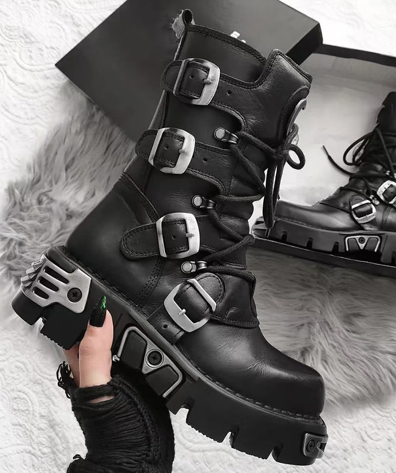 men luxury fashion punk gothic - Suede Ankle Boot 评论和价格