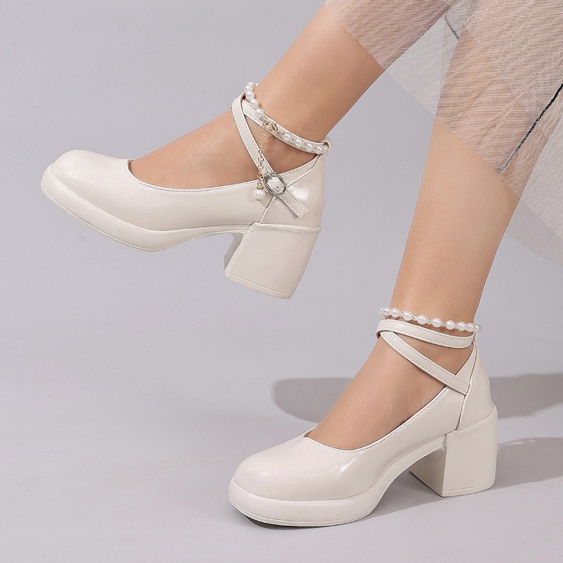 New Women Pumps Shoes Fashion  - Women'S Shoes Round Toe 评论和价格