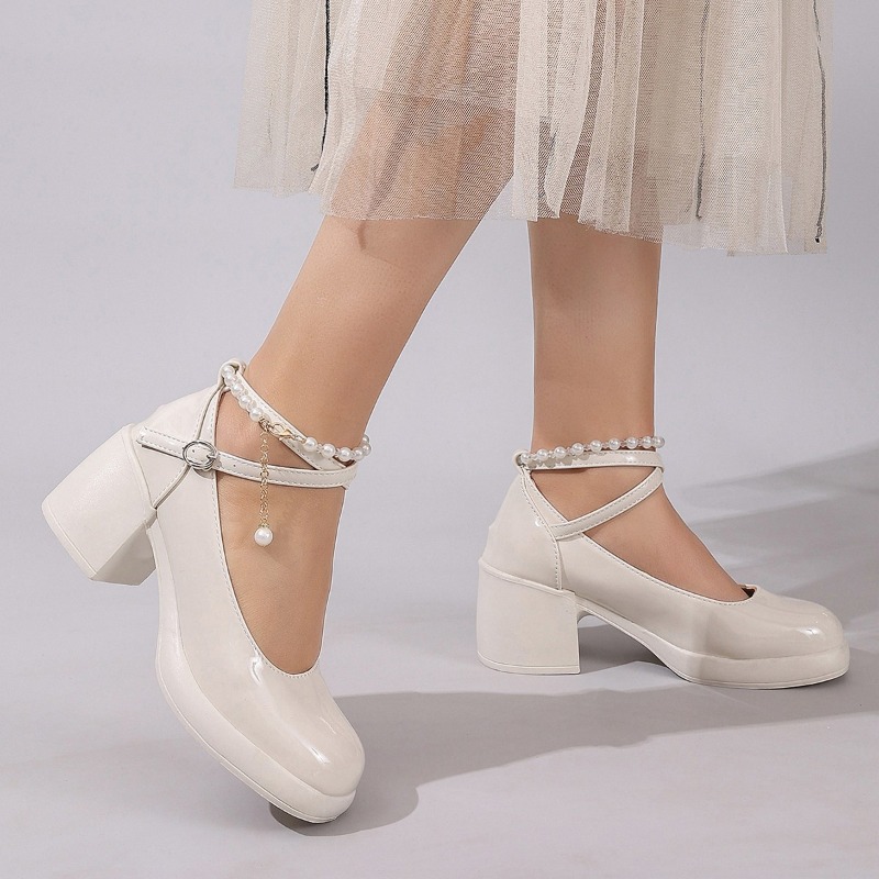 New Women Pumps Shoes Fashion  - Women'S Shoes Round Toe 评论和价格