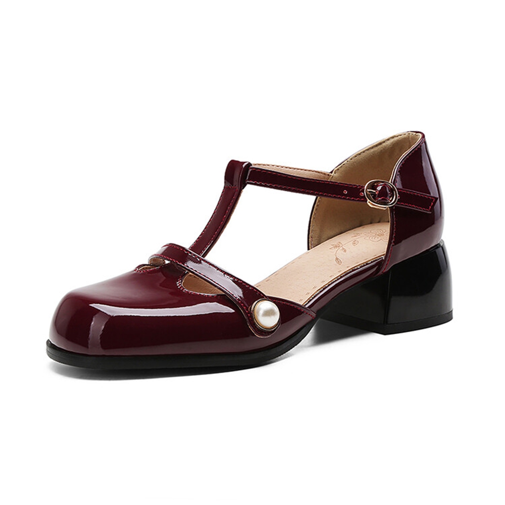 Thick High Heels Sandals Women - Women'S Shoes For Work 评论和价格