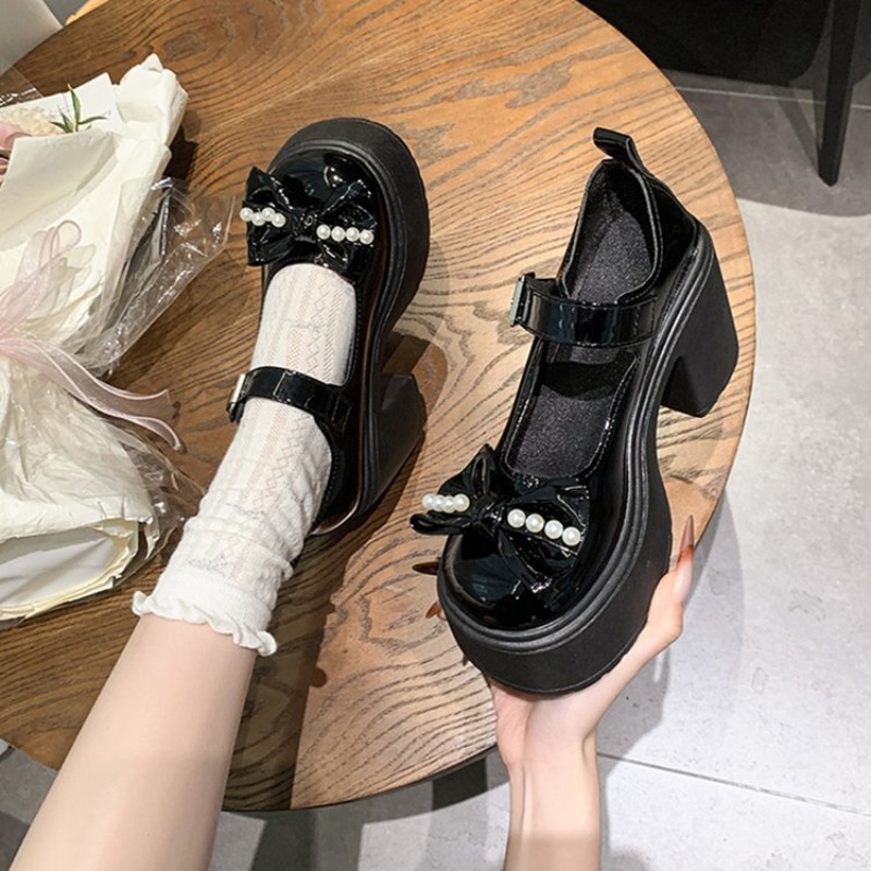 2026 Lolita Shoes Black Super  - Women'S Shoes Round Toe 评论和价格