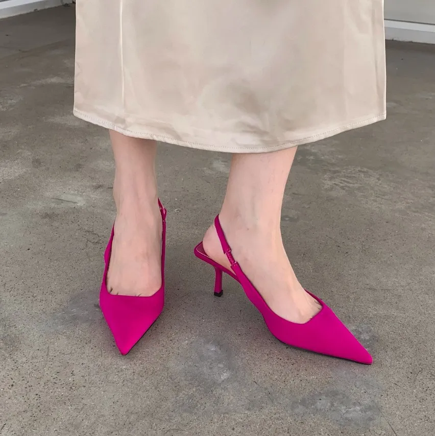 Spring New 2025 Pointed Fine H - Women'S Shoes Clogs 评论和价格