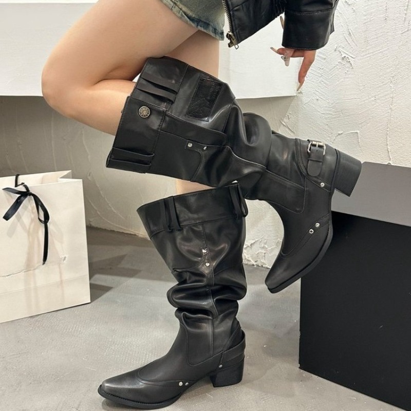 Wrapped Single Boots for Women - Suede Ankle Boot 评论和价格