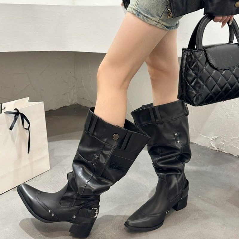 Wrapped Single Boots for Women - Suede Ankle Boot 评论和价格