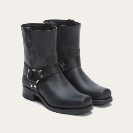 Men's Black Leather Buckle Mot - Women'S Shoes Chelsea 评论和价格