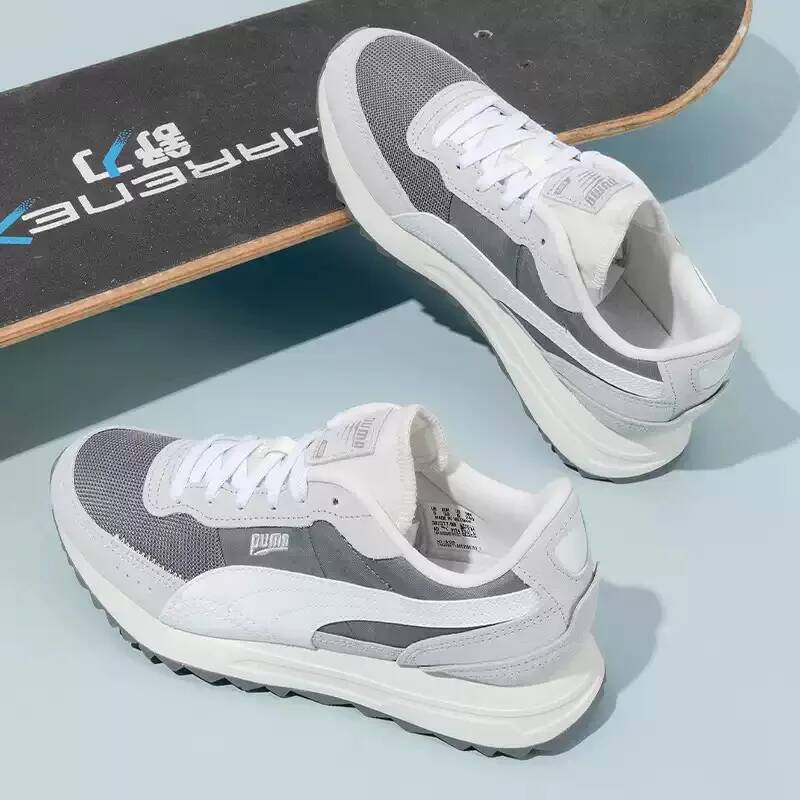 PUMA Men White Black Low Top S - Women Shoes Jordan 评论和价格