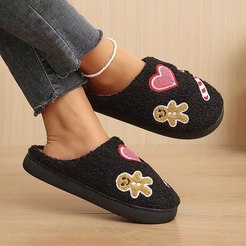 Christmas Fluffy Women Slipper - Fluffy Fur Slipper 评论和价格