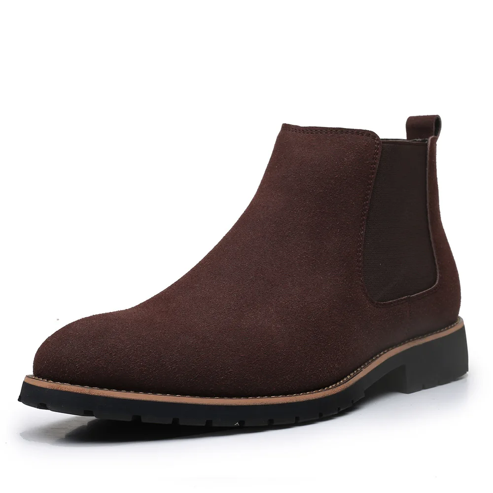 Men Ankle Boots British Style  - Suede Ankle Boot 评论和价格