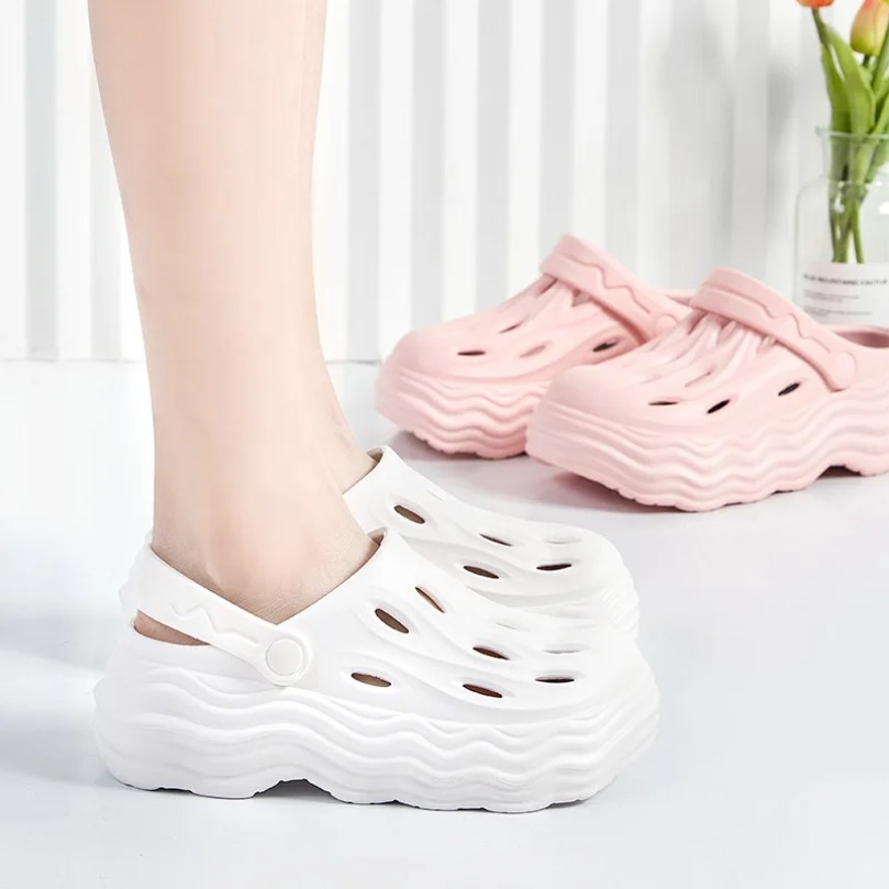Home Hole Slipper Woman Clogs  - Women'S Shoes Cloud 评论和价格