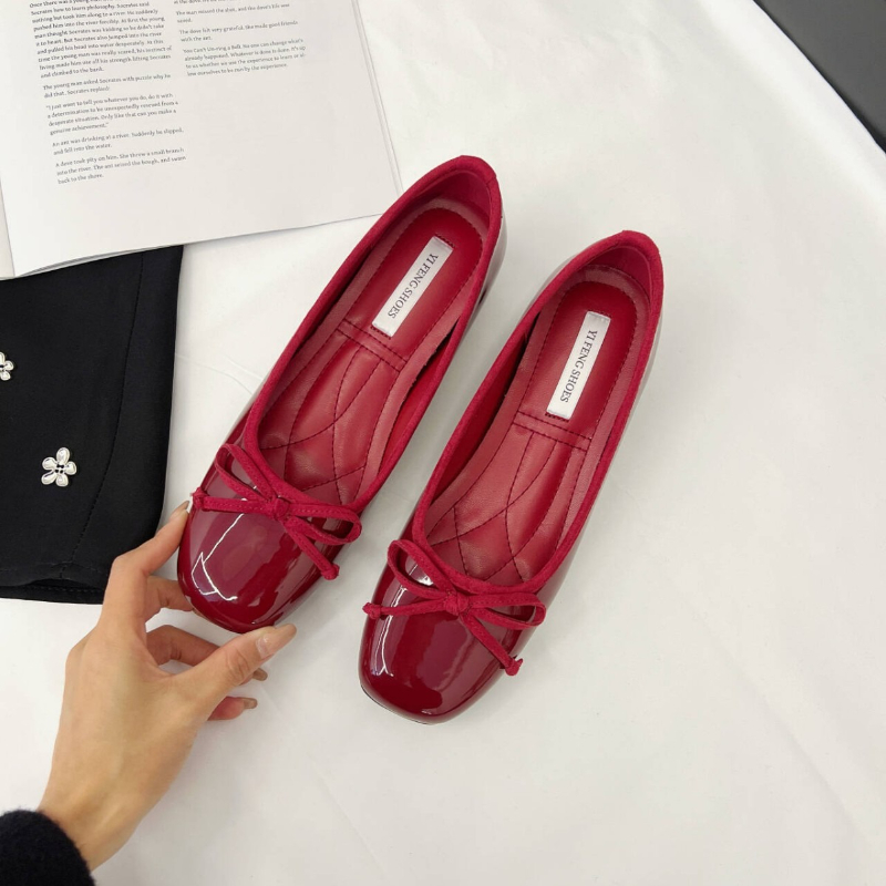 Shallow Female Soft Round Ladi - Women'S Shoes Round Toe 评论和价格
