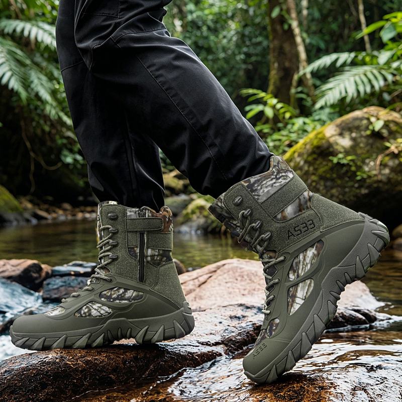 Men Tactical Boot Outdoor Ultr - Suede Ankle Boot 评论和价格