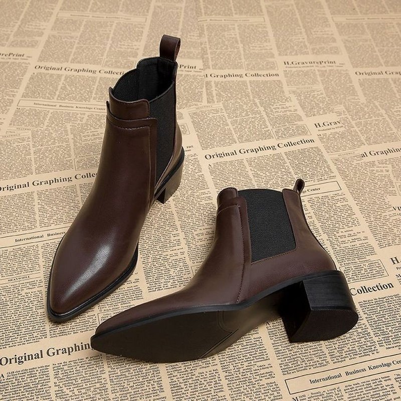 Women Winter Fleece Lined Chel - Women'S Shoes Chelsea 评论和价格