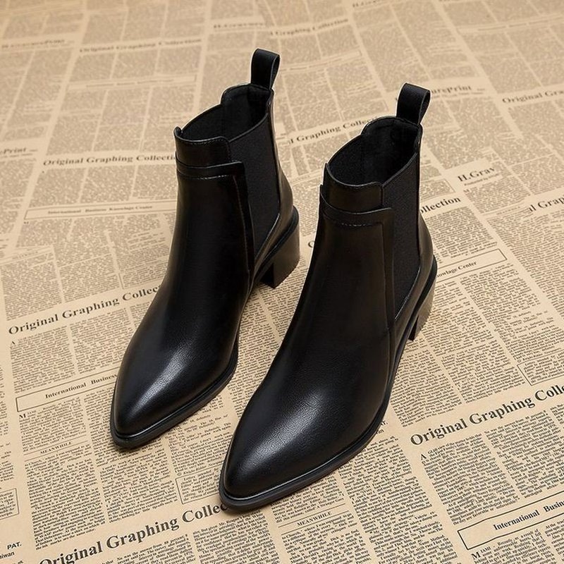 Women Winter Fleece Lined Chel - Women'S Shoes Chelsea 评论和价格