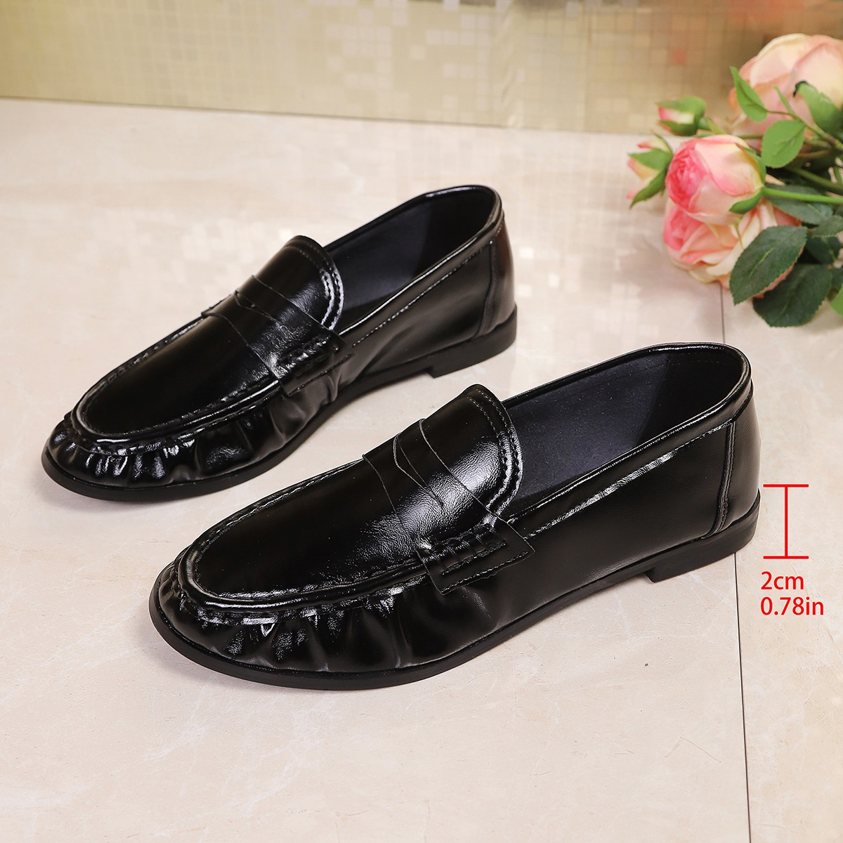 2026 Summer British Style Blac - Women'S Shoes For Work 评论和价格