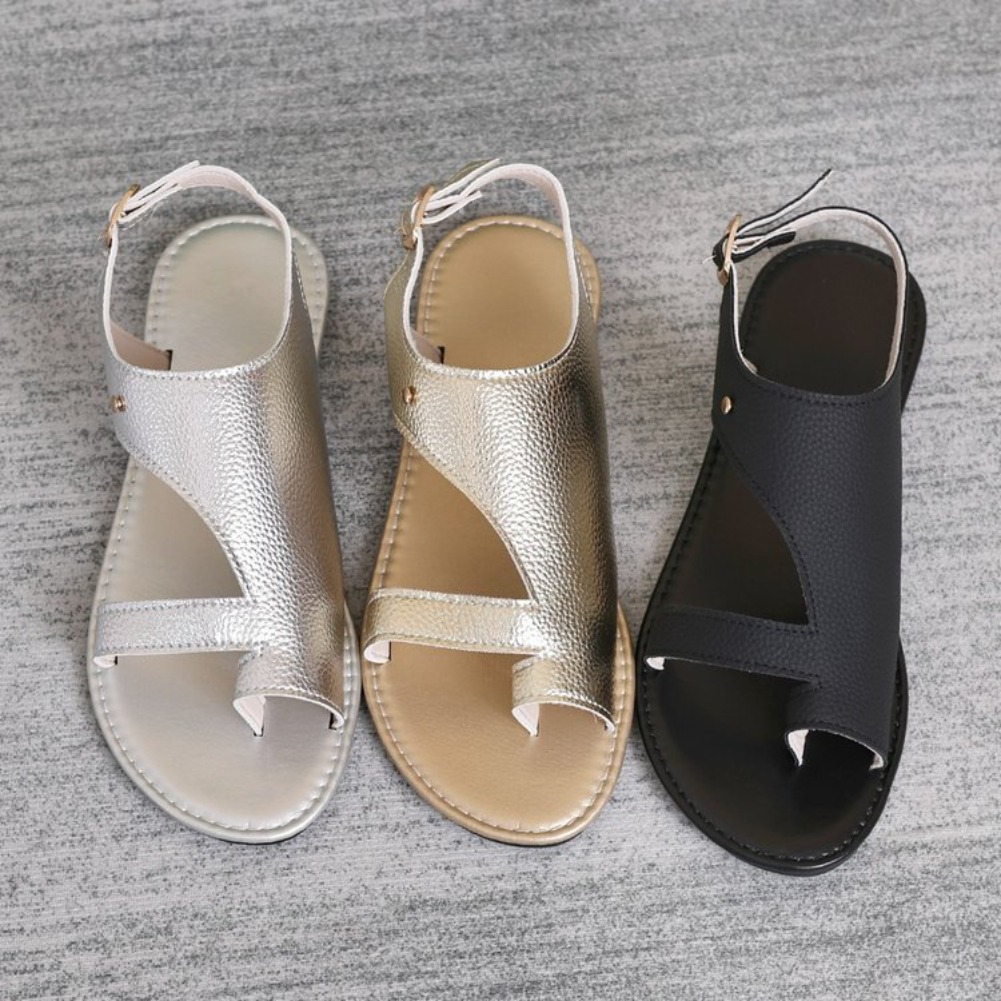 Women Minimalist Thong Sandals - Thong Flat Sandal 评论和价格